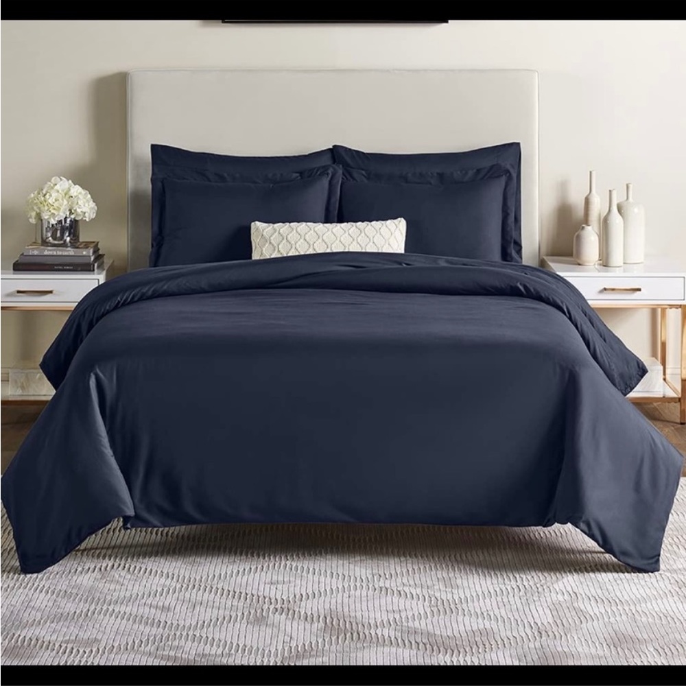California King 5 Piece Duvet Set
